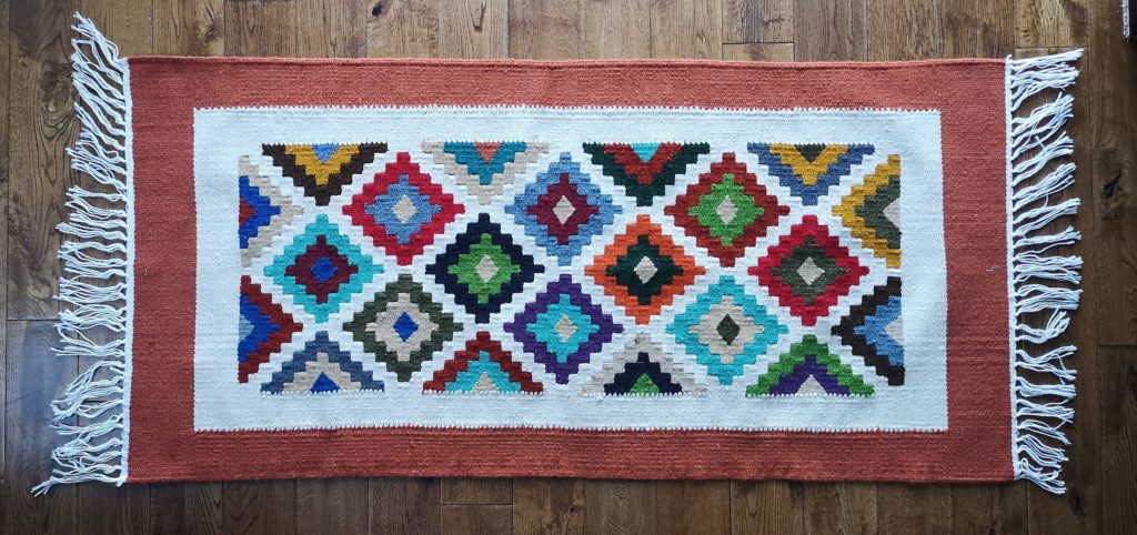 Palestine Rug Beautiful Palestinian Woolen Rugs 11-19-3 : Standing With Palestine